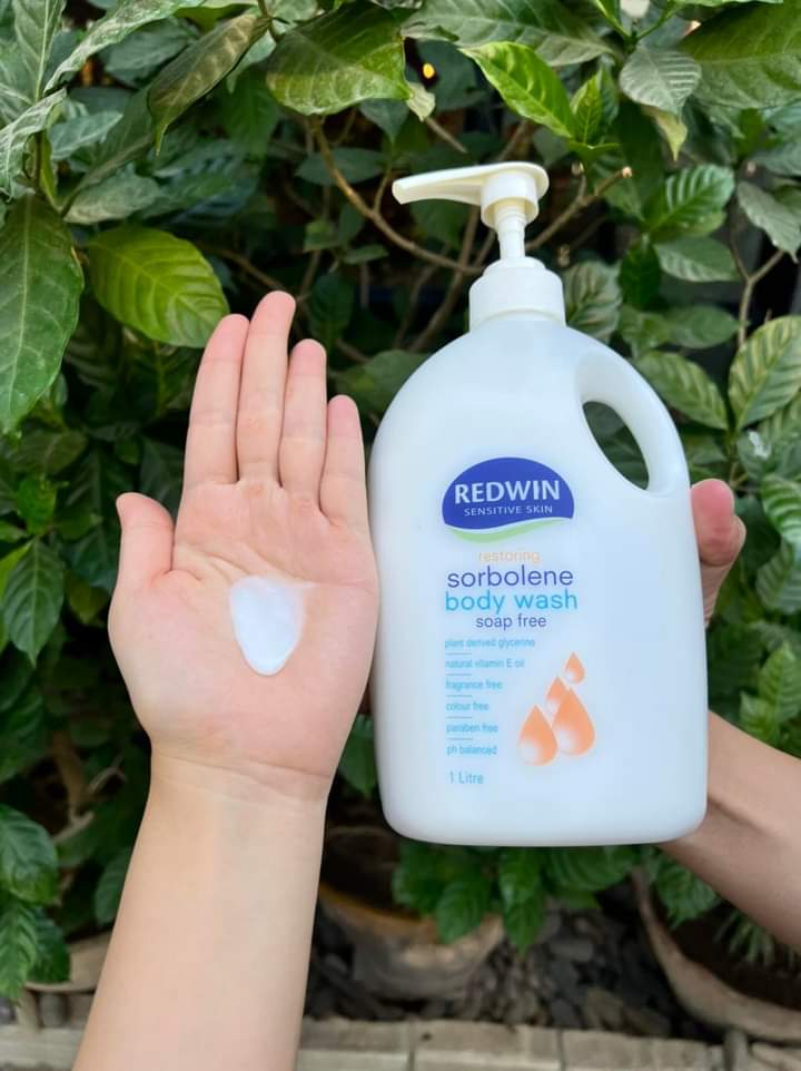 REDWIN SORBOLENE BODY WASH WITH VITAMIN E 1L - Image 2