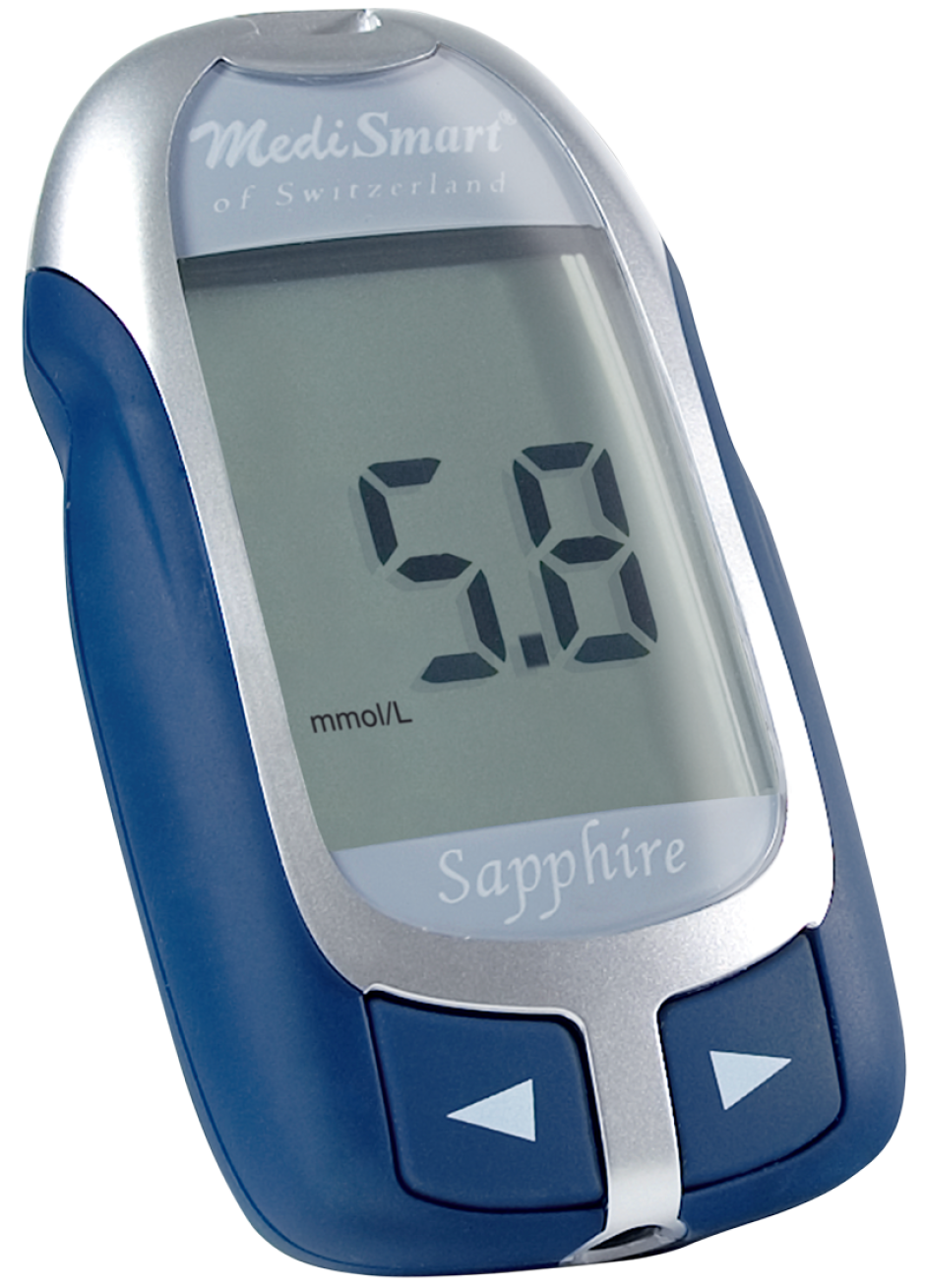 MediSmart® blood glucose meter SAPPHIRE - Image 2