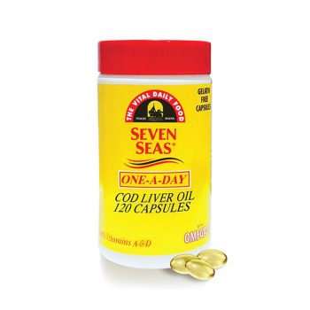 SEVEN SEAS ONE-A-DAY COD LIVER OIL (120 cap)