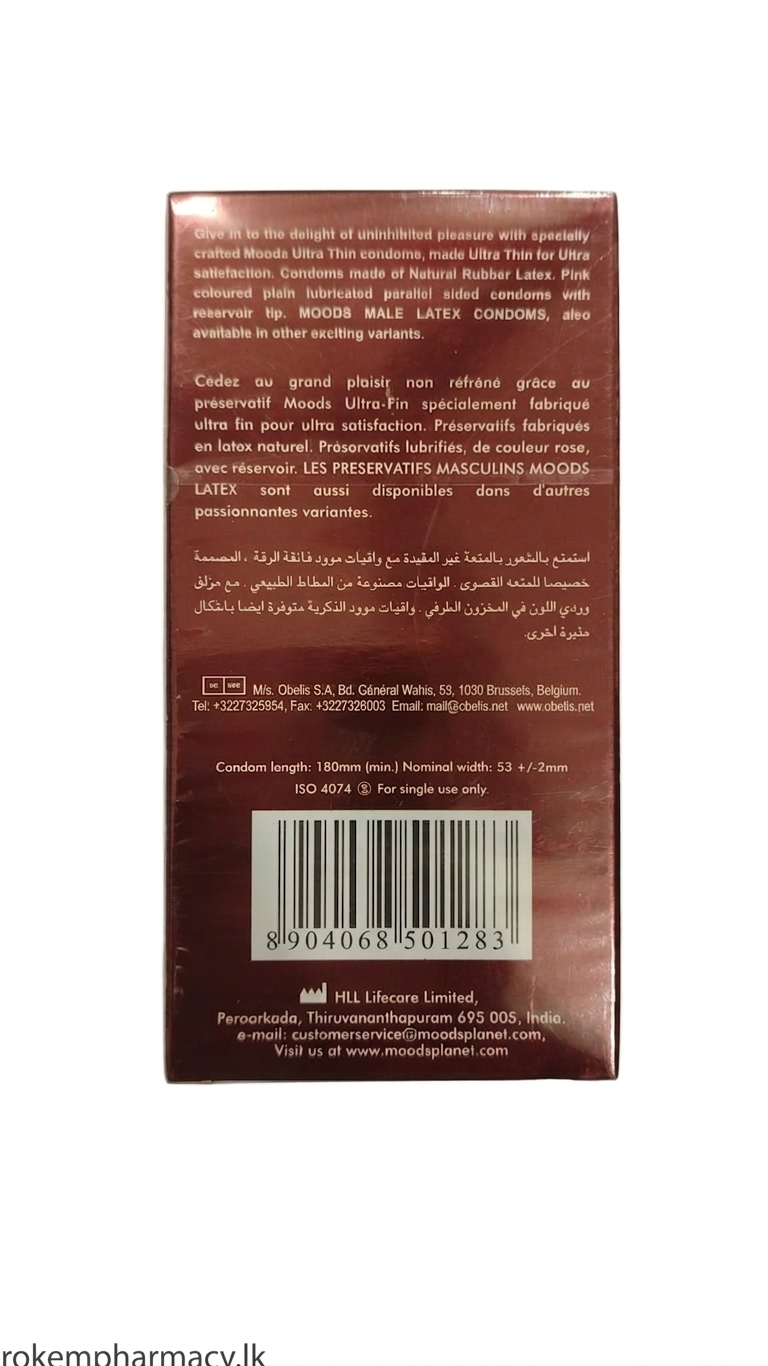 MOODS CONDOMS-ULTRATHIN (12s) - Image 2